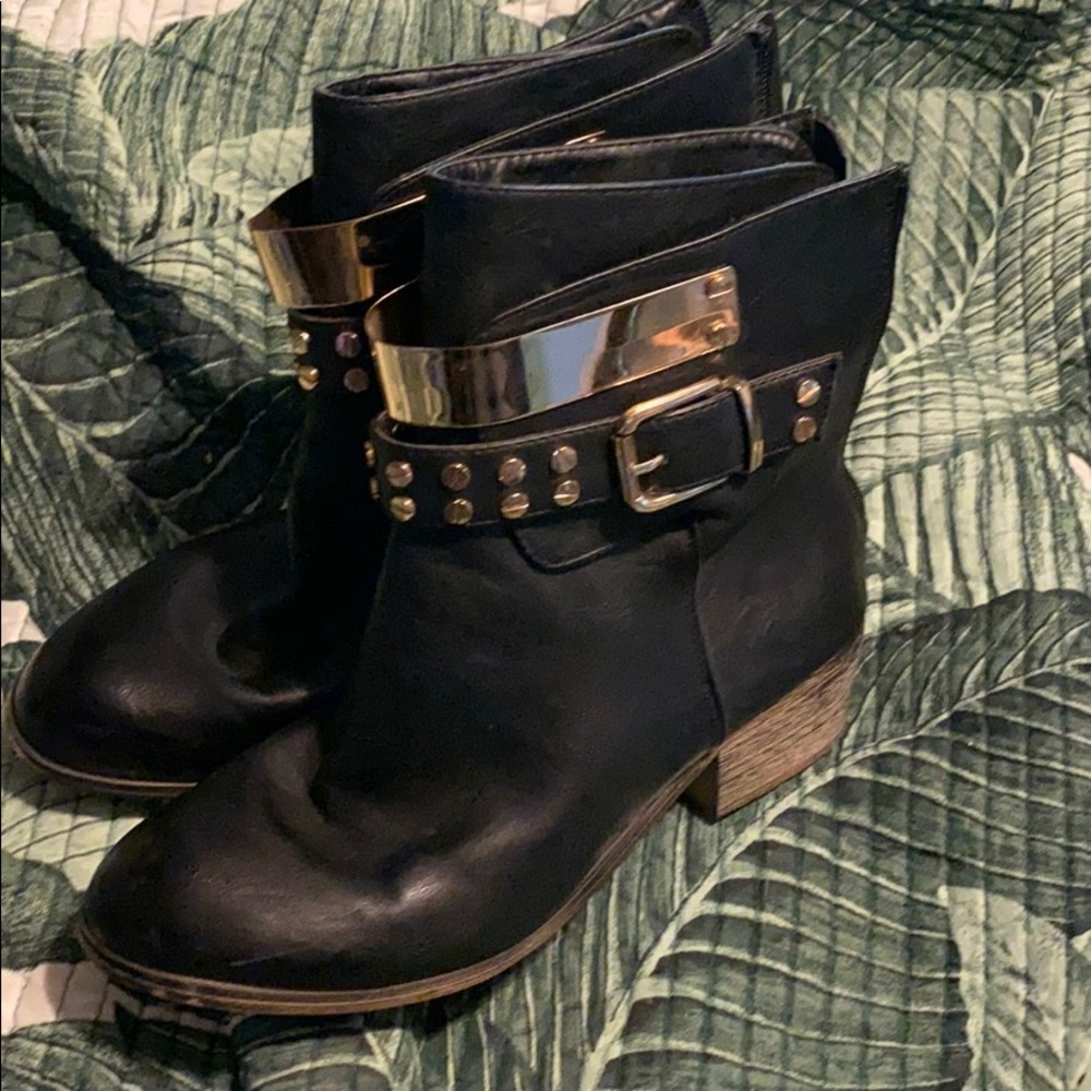 Pleather booties - Picture 2 of 3